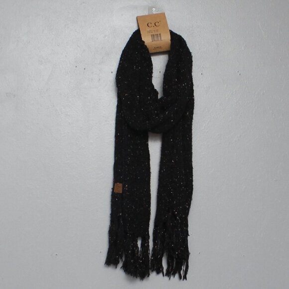 C.C NWT black confetti scarf - Picture 2 of 5